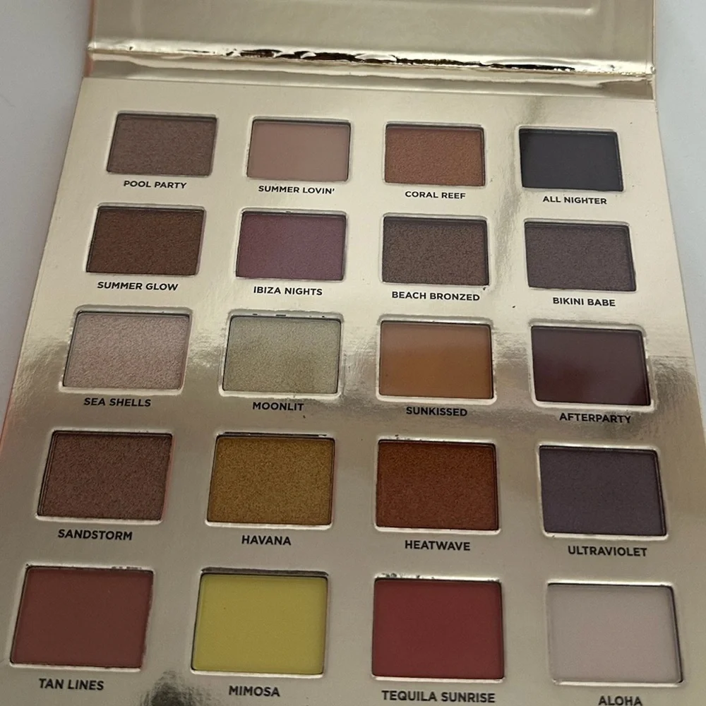 NIB Iconic London Sunset to Sunrise Eyeshadow Palette 20 Shades Makeup Favorite